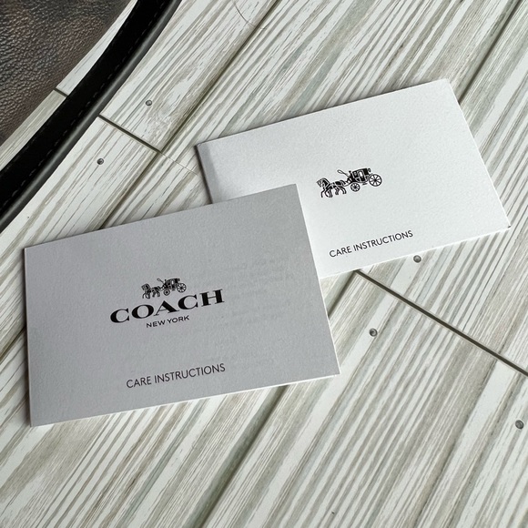 NWT!! Coach Purse Black and Brown - Picture 11 of 12